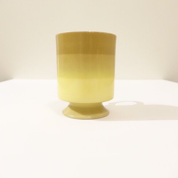 Set of 2 Holt Howard striped pedestal coffee mugs dated 1966 Made in Japan MCM - Picture 5 of 7